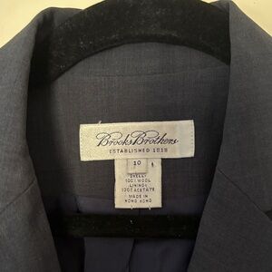 Brooks Brothers Men's Charcoal Wool Blazer